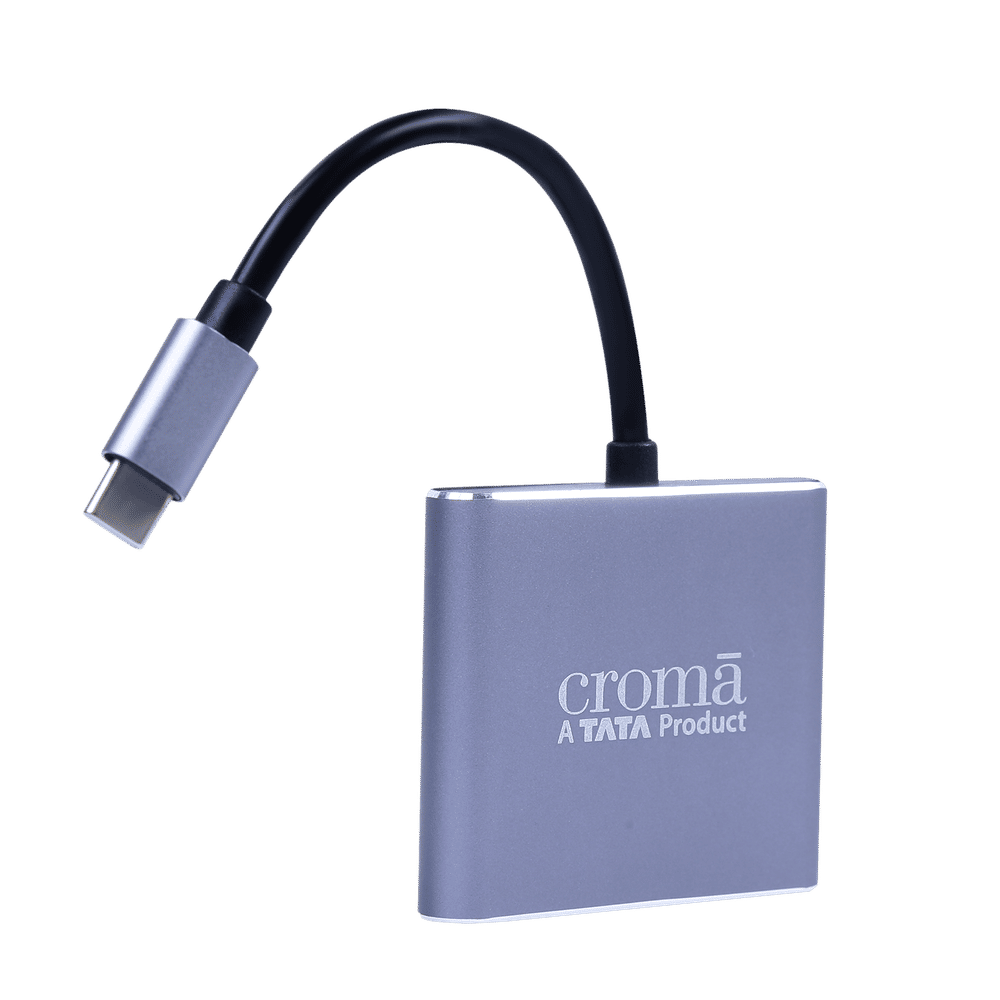 Buy Croma USB 3.0 Type C to USB 3.0 Type C, USB 3.0 Type A, HDMI Type A